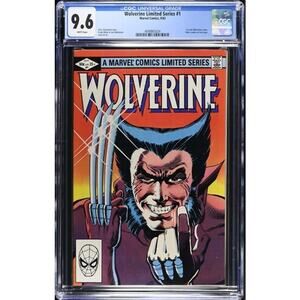Wolverine Limited Series Mini #1 CGC 9.6 WP 1st solo Wolverine 865024